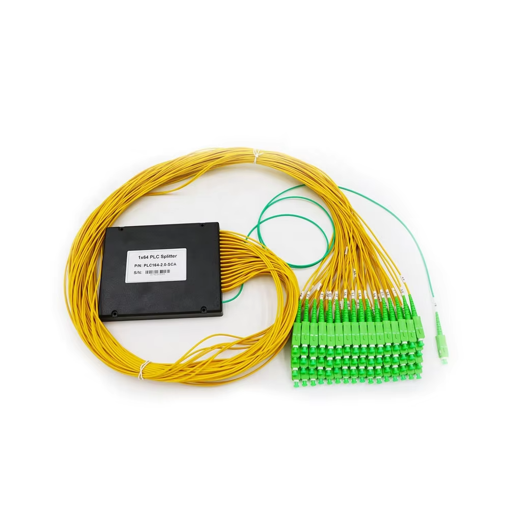 Divisor de fibra óptica PLC SC APC monomodo 1 x 64 Owire