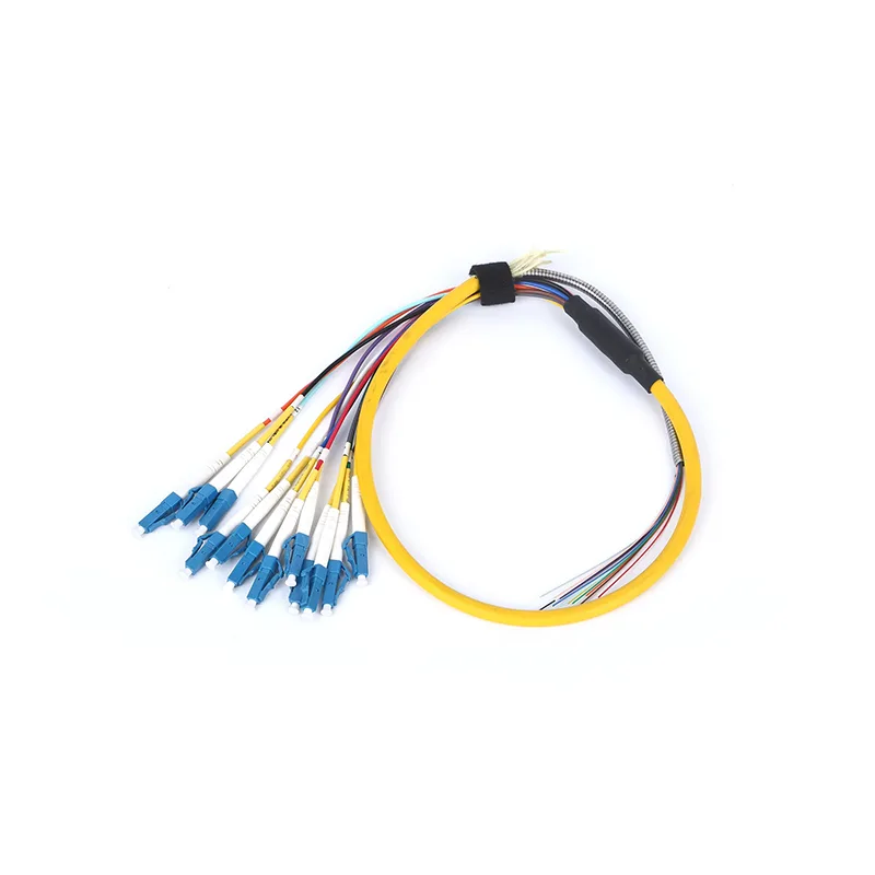 Pigtail de fibra óptica FTTH FTTB FTTX Red SC LC ST FC MPO MU