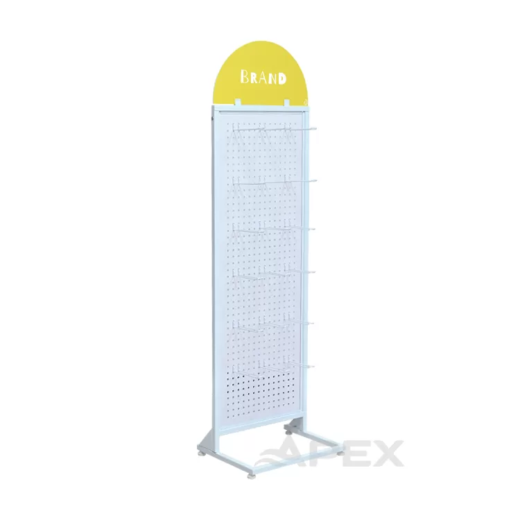 Retail Store Metal Hook Display Stands For Accessories APEX