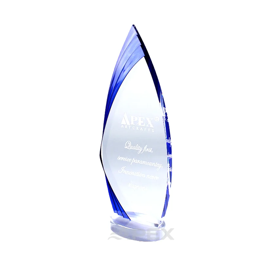 Factory Custom Clear Acrylic Trophy Trophies Office Awards - APEX