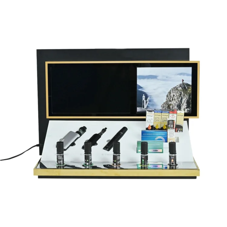 APEX Intelligent Countertop Acrylic E-cigarette Display Stand with Lcd ...