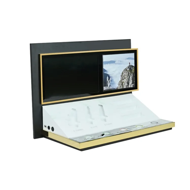 APEX Intelligent Countertop Acrylic E-cigarette Display Stand with Lcd ...
