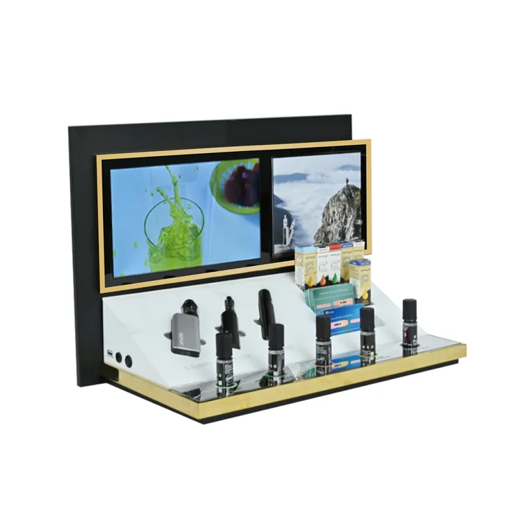 APEX Intelligent Countertop Acrylic E-cigarette Display Stand with Lcd ...