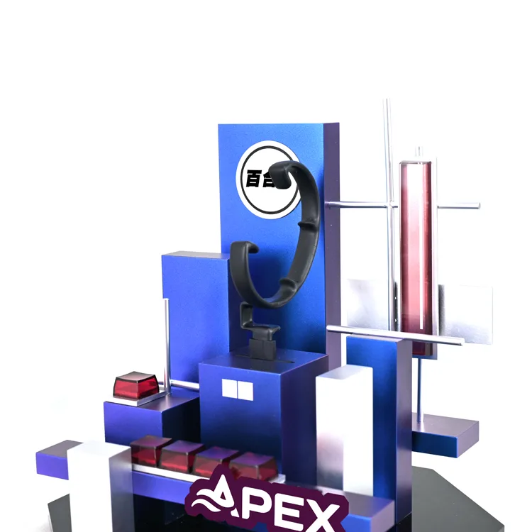 Custom Acrylic Watch Display Rack Countertop Sample Station