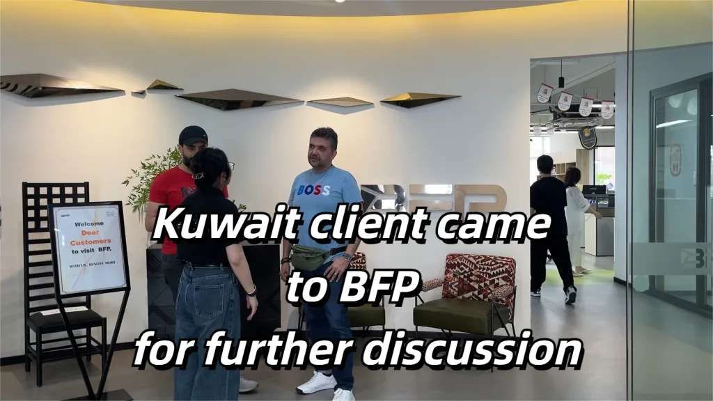 Testimonial - Kuwait clients visiting BFP Furniture for luxury furniture