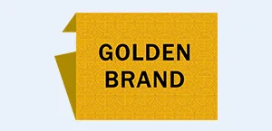 Metallic yard digital woven label woven badges high density woven label clothing suitcase cloth sticker patches neck label - JB900 - Golden Brand
