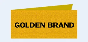 Metallic yard digital woven label woven badges high density woven label clothing suitcase cloth sticker patches neck label - JB900 - Golden Brand