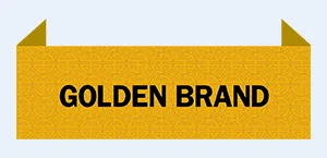 Metallic yard digital woven label woven badges high density woven label clothing suitcase cloth sticker patches neck label - JB900 - Golden Brand