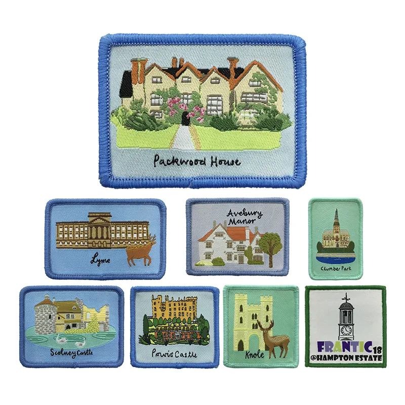House Building Woven Badge