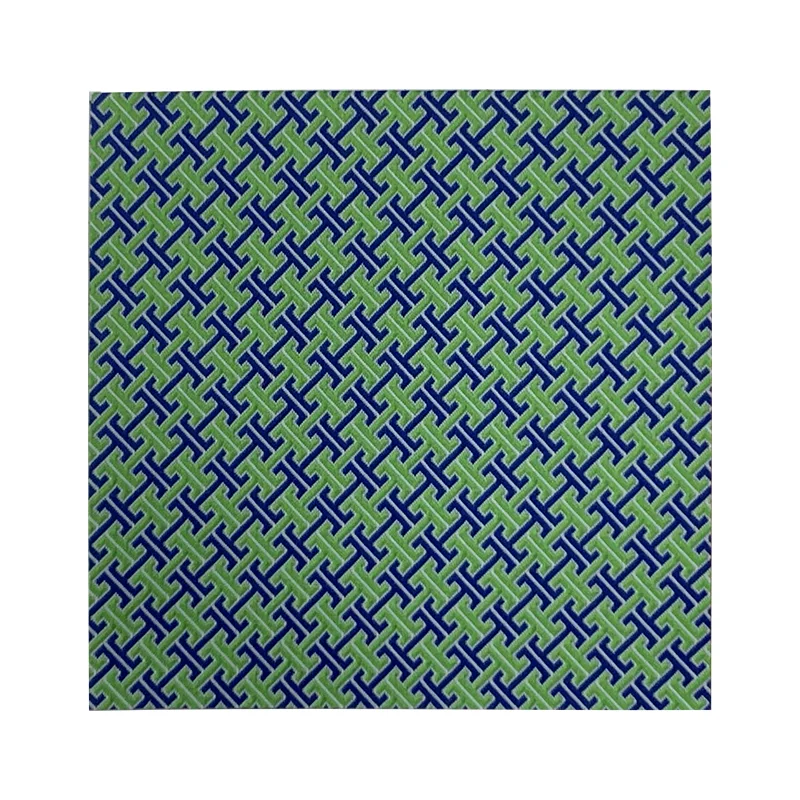 Herringbone Pattern Decorative Woven Label