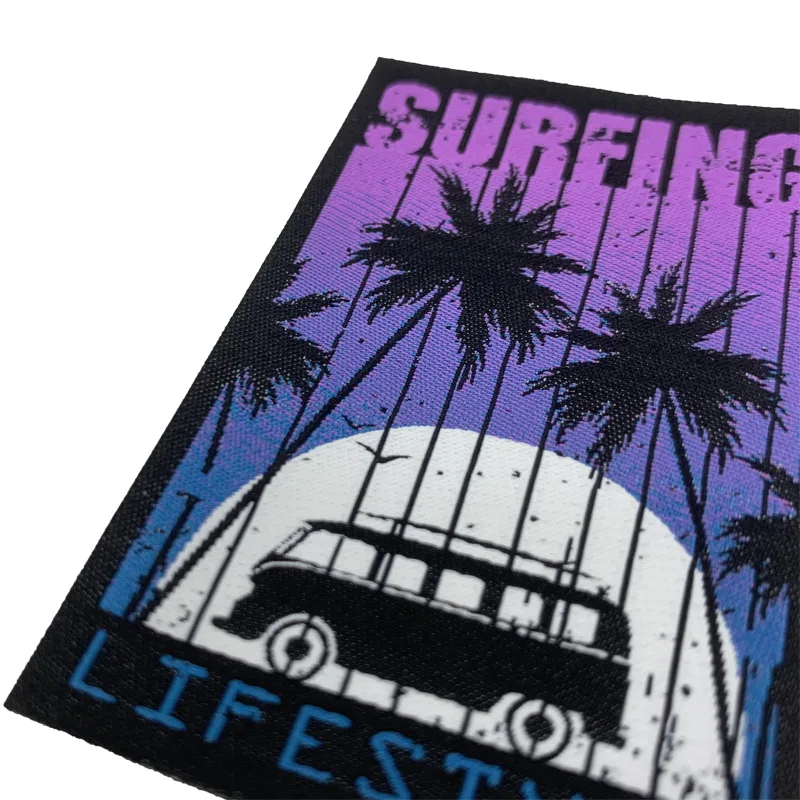 SURFING Digital Woven Label