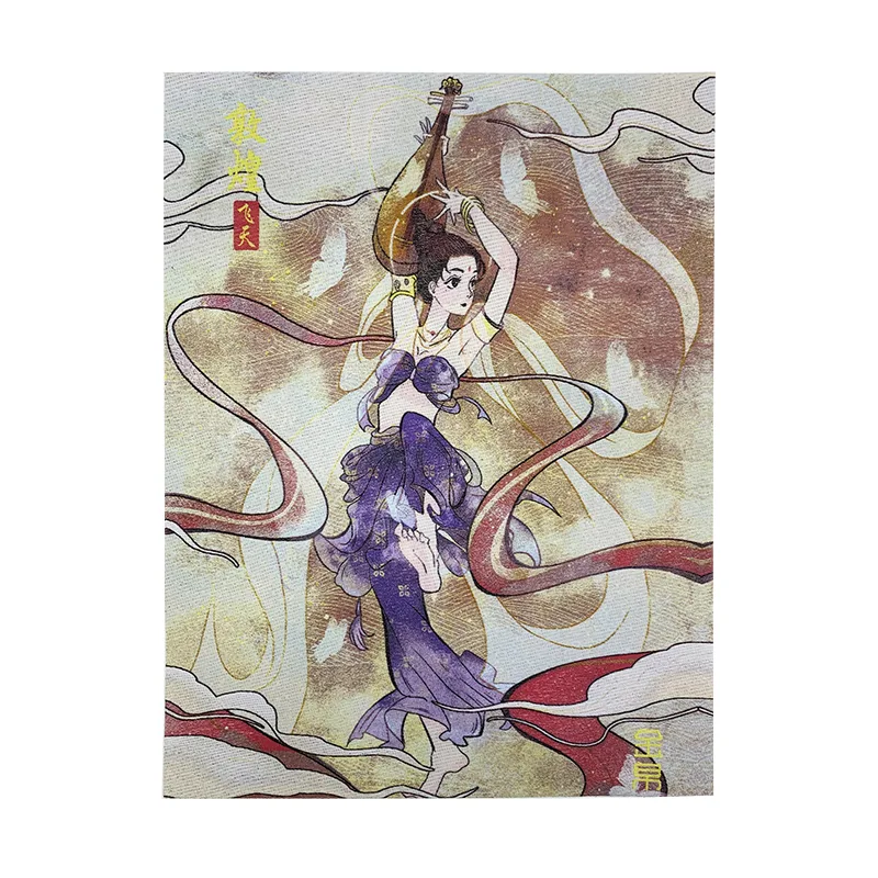 Dunhuang Woven Label Decorative Painting