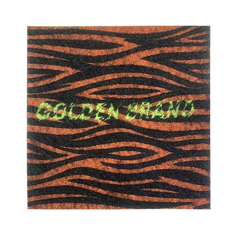 Leopard Zebra Digital Jacquard Woven Label