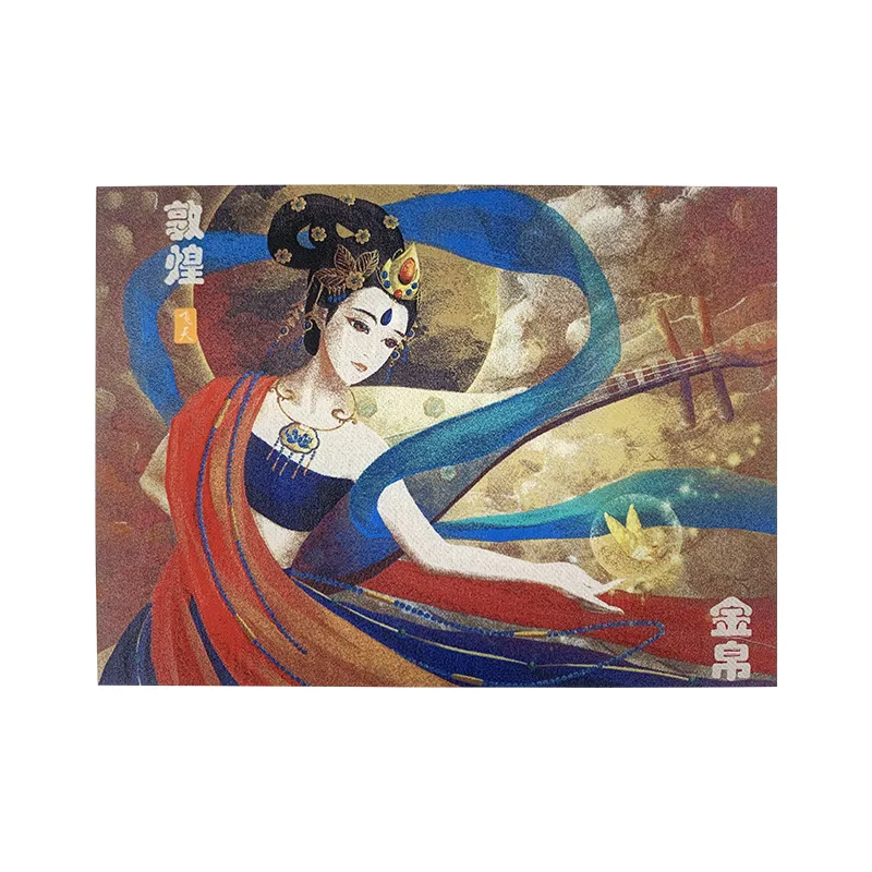 Dunhuang Woven Label Decorative Painting