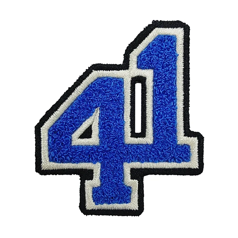 Letter Chenille Embroidery Badges