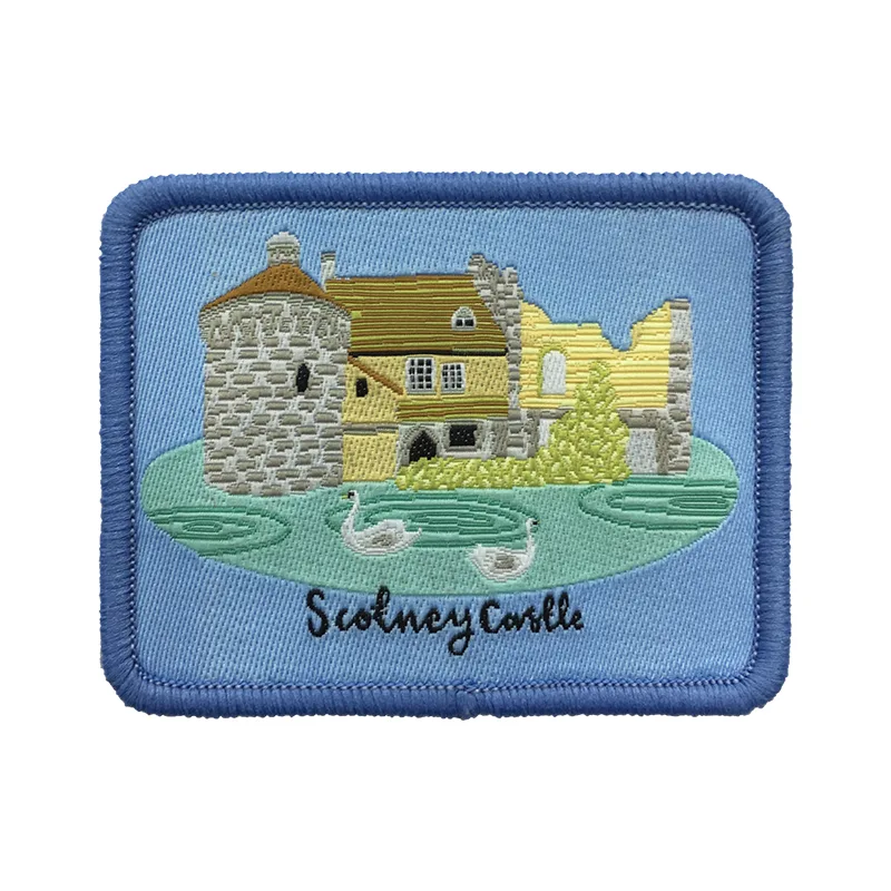 House Building Woven Badge
