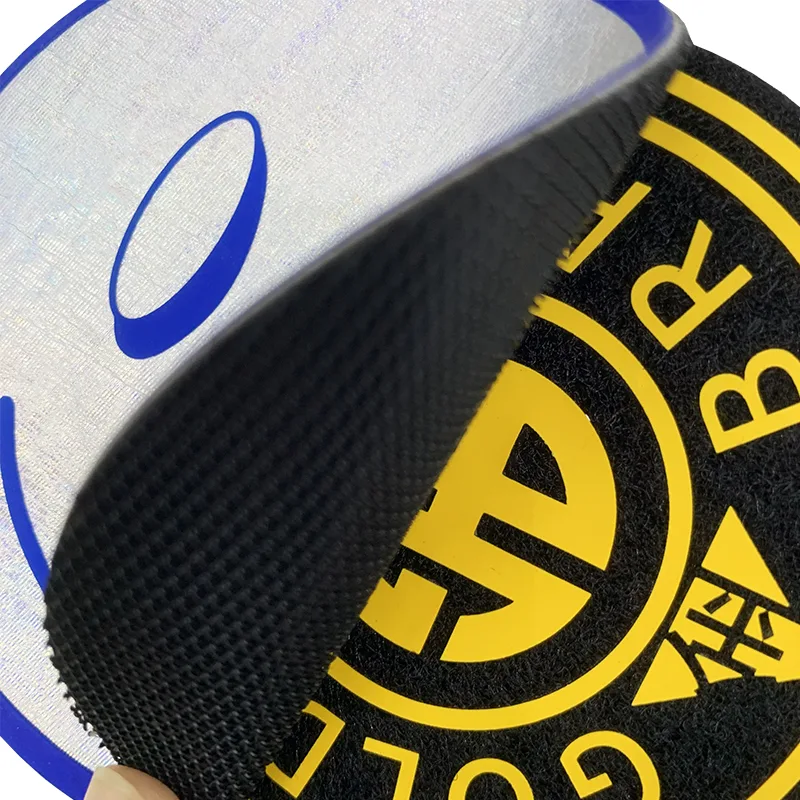 Golden Brand Felt Silicon Printing Badges