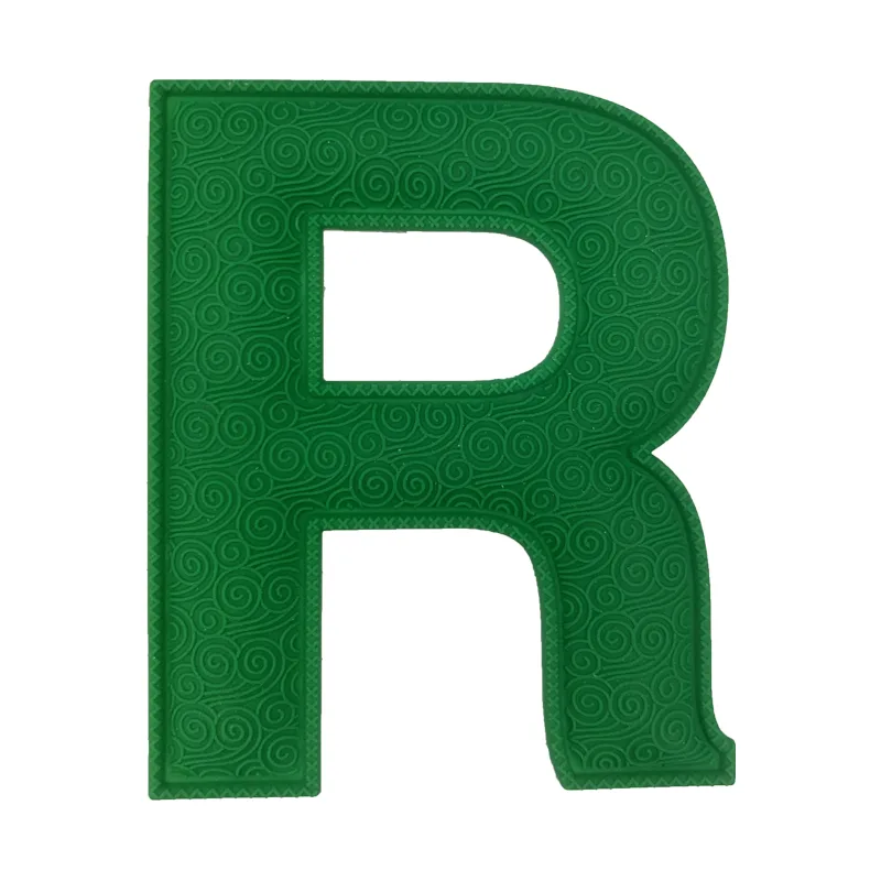 R Silicon Badges