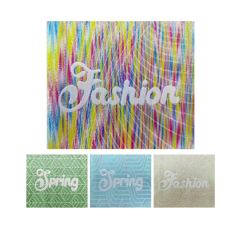 Metallic Yarn Woven Label