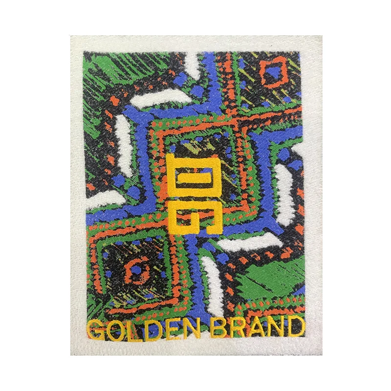 Ethnic Style Decorative Jacquard Woven Label