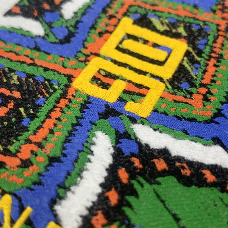 Ethnic Style Decorative Jacquard Woven Label