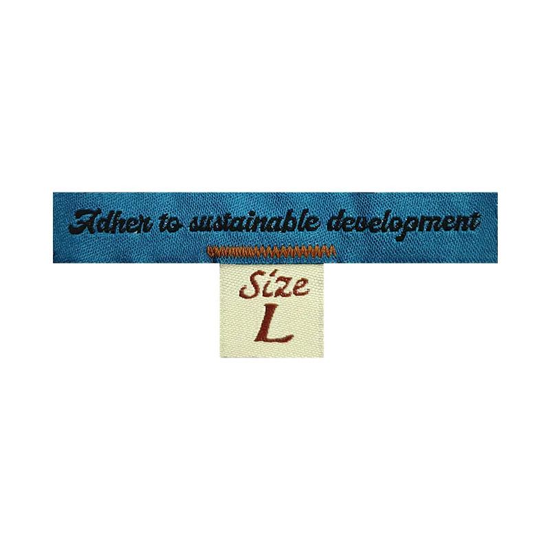 Woven & Silicon Printing Main Label