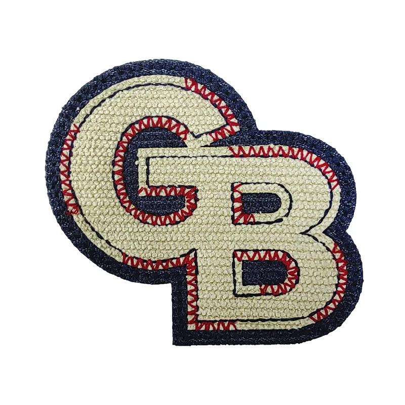 GB Applique Embroidery Denim Patches