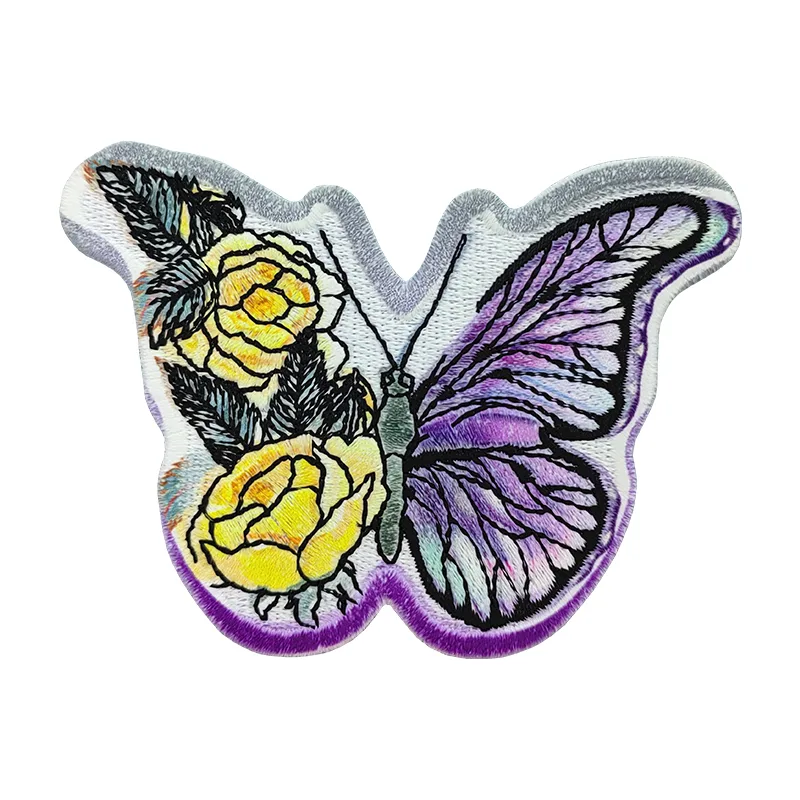 Butterfly Sublimation Printing Embroidery Patches