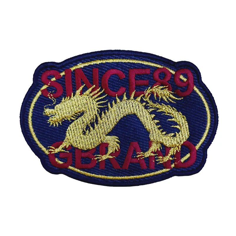 SINCE89 GBRAND Dragon Applique Embroidery Patches