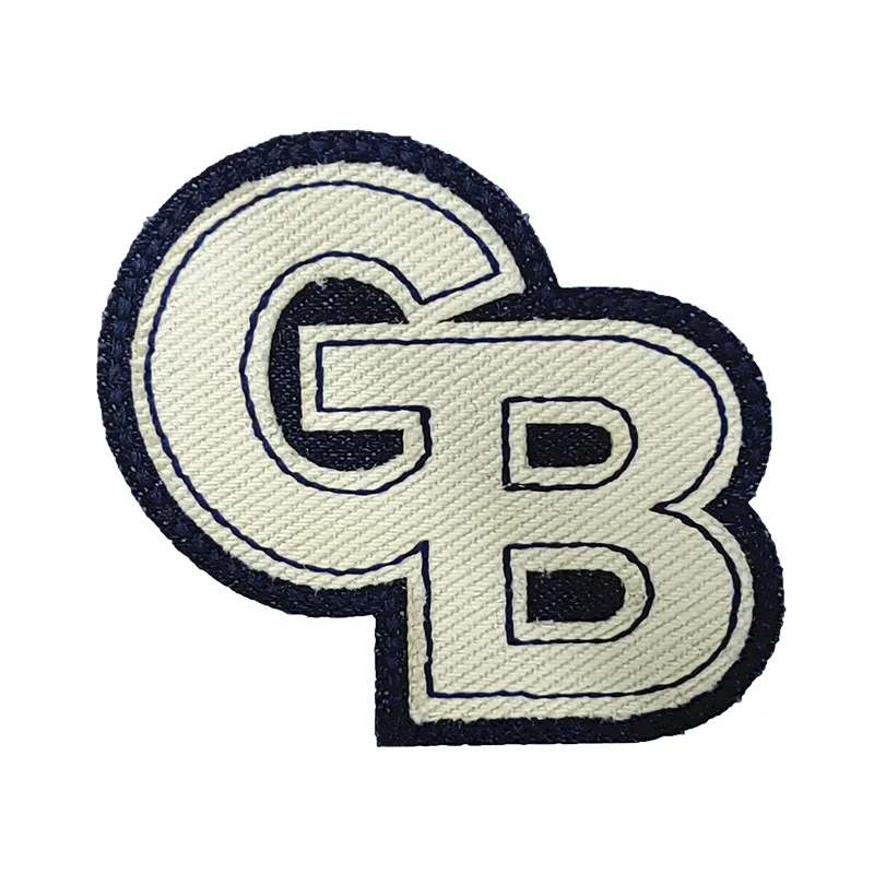 GB Applique Embroidery Denim Patches