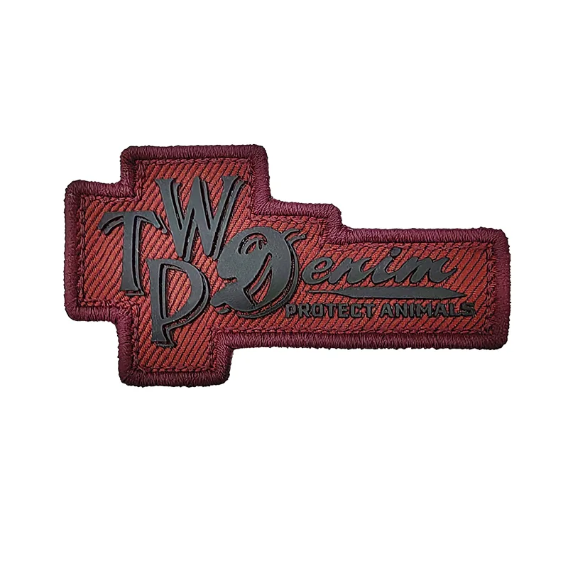 Woven & Silicone Printing &Embroidery PROTECT ANIMALS Composite Badges Custom Garment Accessories Suitcase Iron On Patches - BT61532-39 - Golden Brand