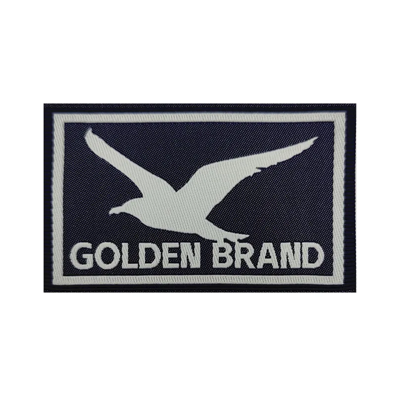 Outdoor Woven Main Label Side Label Neck Label Size Label Woven Garment Suitcase Sticker - BT70743 DS07209 DS07210 - Golden Brand