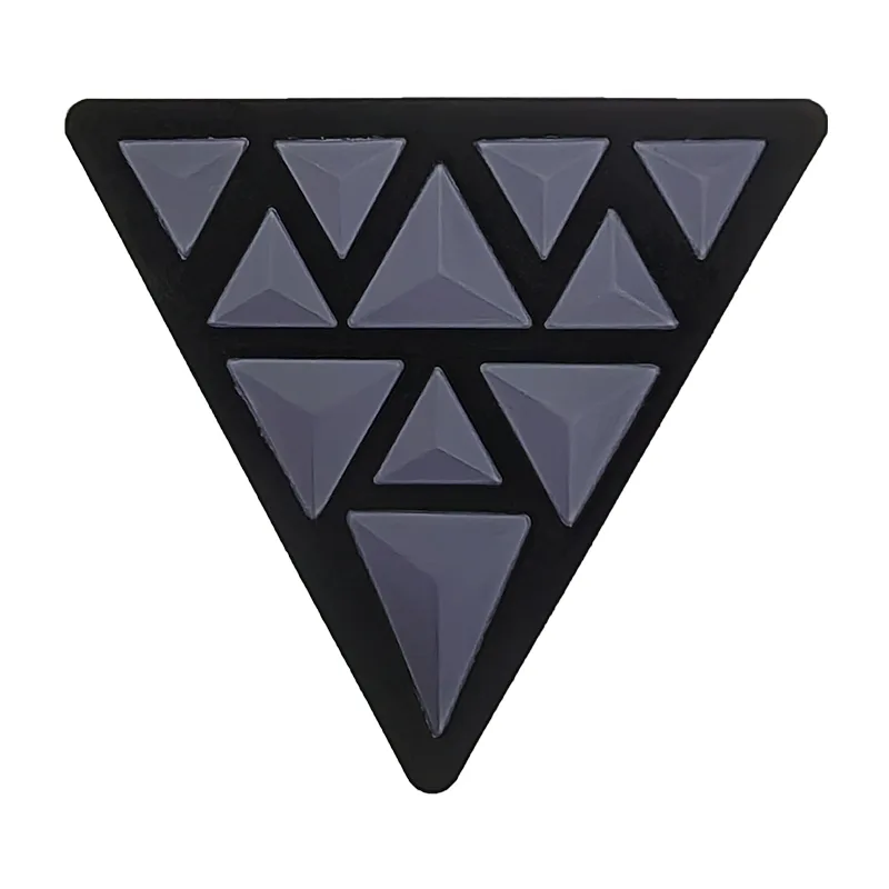 3D Silicone TPU High Frequency Heat Transfer Patches Good Quality Custom 3D Embossed Diy Clothing Badges - WF2307056 - Golden Brand