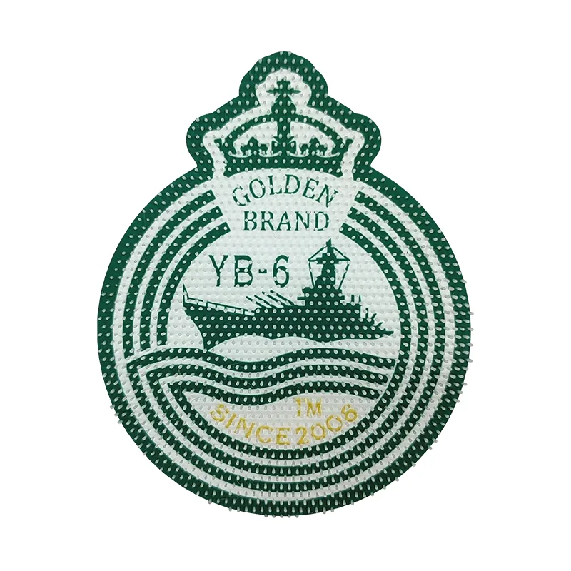 Ship Pattern Recycled Silicon Toothbrush Transfer Patches Custom Iron On Labels Garment Bag Accessories Badges - YS2308034 - Golden Brand