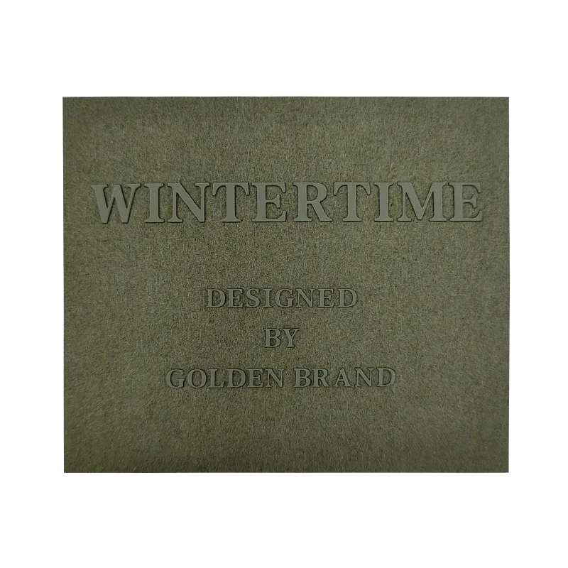 Suede Silicon Printing Patches WINTERTIME Outdoor Custom Garment Accessories Suitcase Iron On Badges - JB1664 - Golden Brand