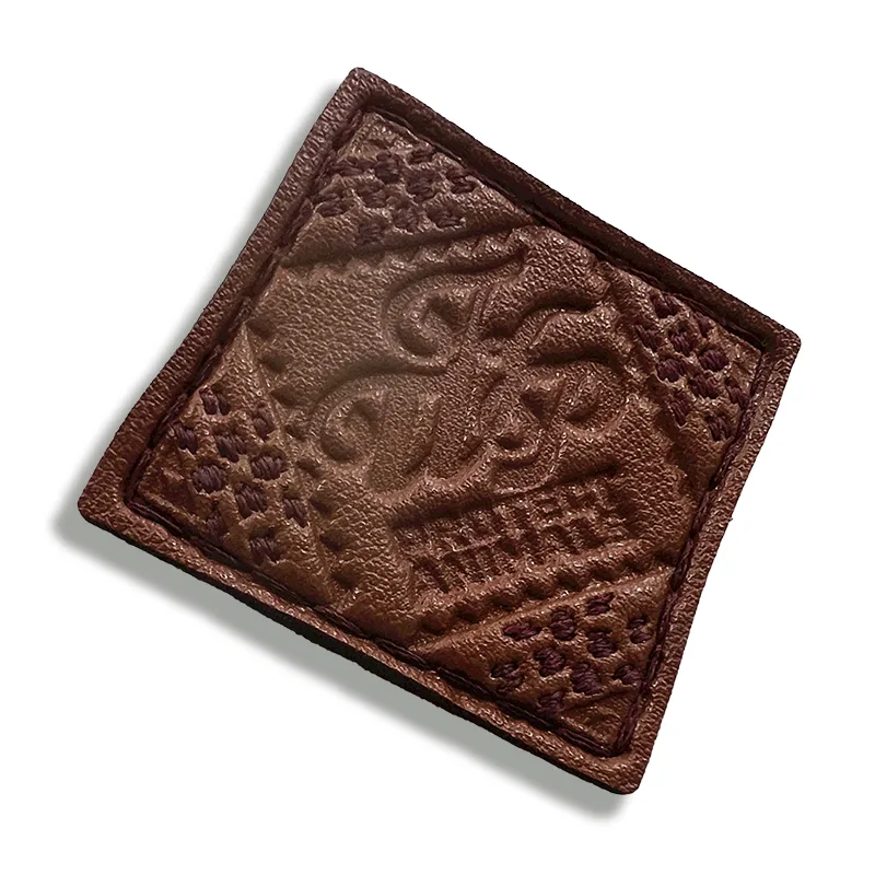 PROTECT ANIMALS Embroidery Leathe Badges Custom Garment Accessories Suitcase Iron On Patches - XH2307075 - Golden Brand