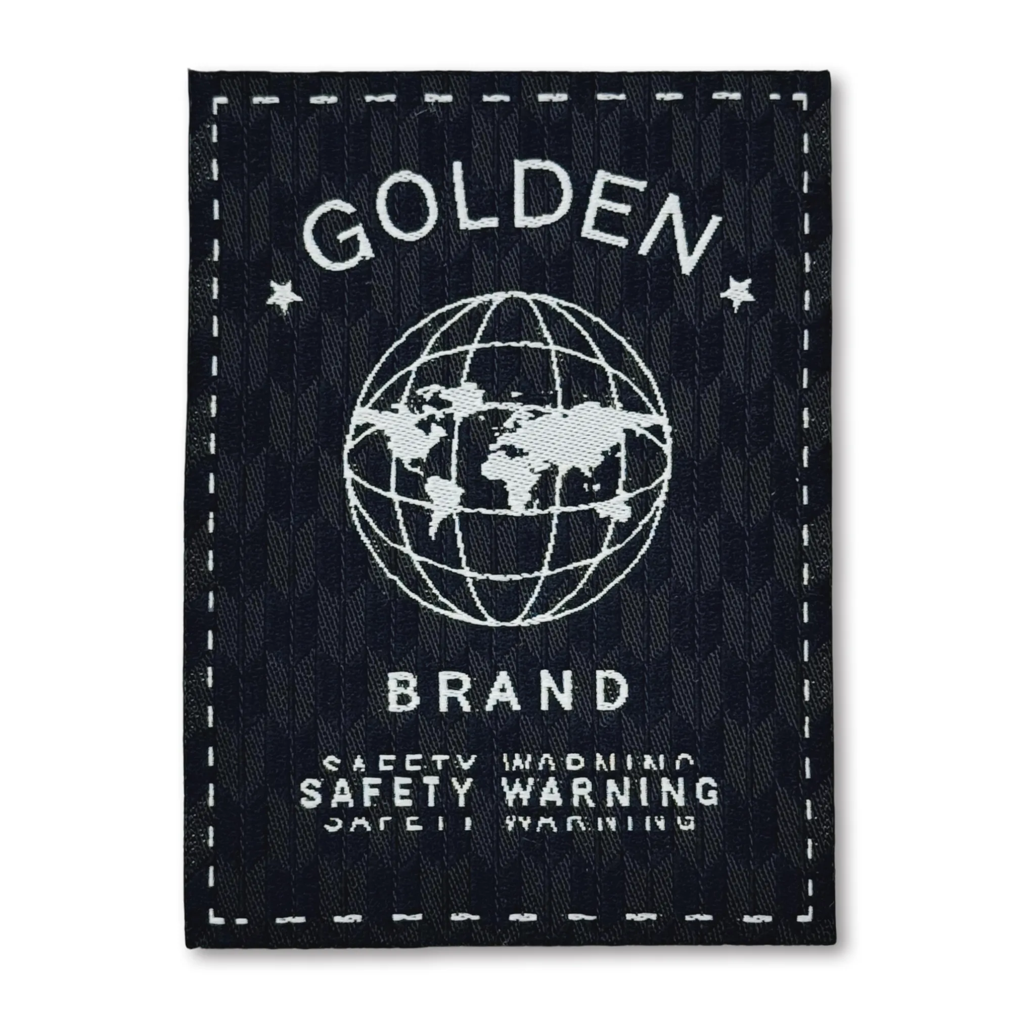 Toothbrush Embroidery GB Skateboard Pattern Badges Tag Customize Clothing Accessories Iron On Patches - XH2308088 - Golden Brand