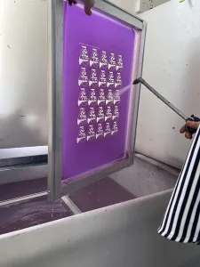 The Process Flow of Screen Printing - Golden Brand