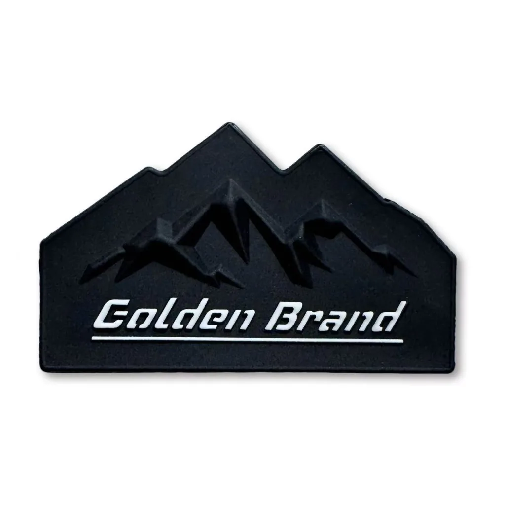 3D textured ‘Mountain Wilderness Theme’ Multicolored TPU High Frequency Heat Transfer Patches Good Quality Custom 3D Embossed Diy Clothing Badges - YS2511082 - Golden Brand