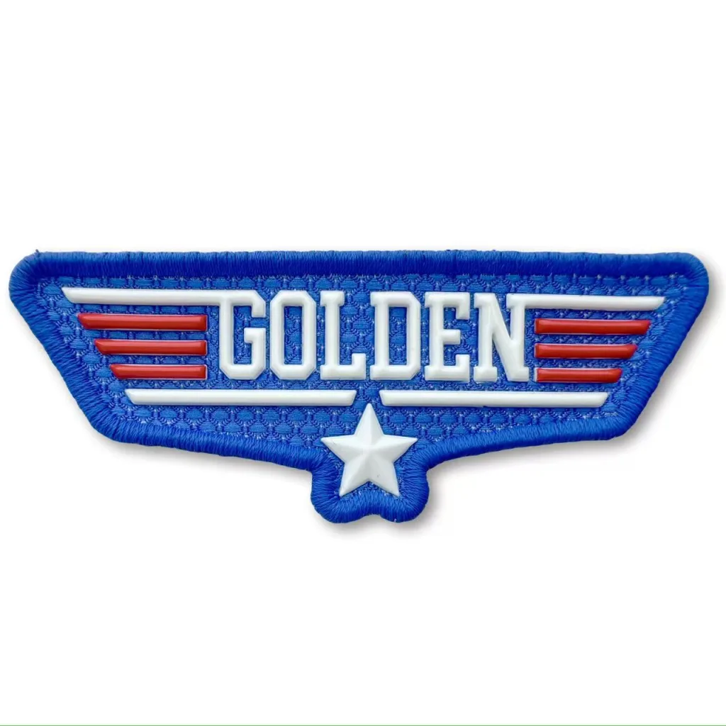 Winged silhouette + star-and-stripe elements, a visual highlight suited to retro streetwear and American workwear aesthetics - CP020861 - Golden Brand