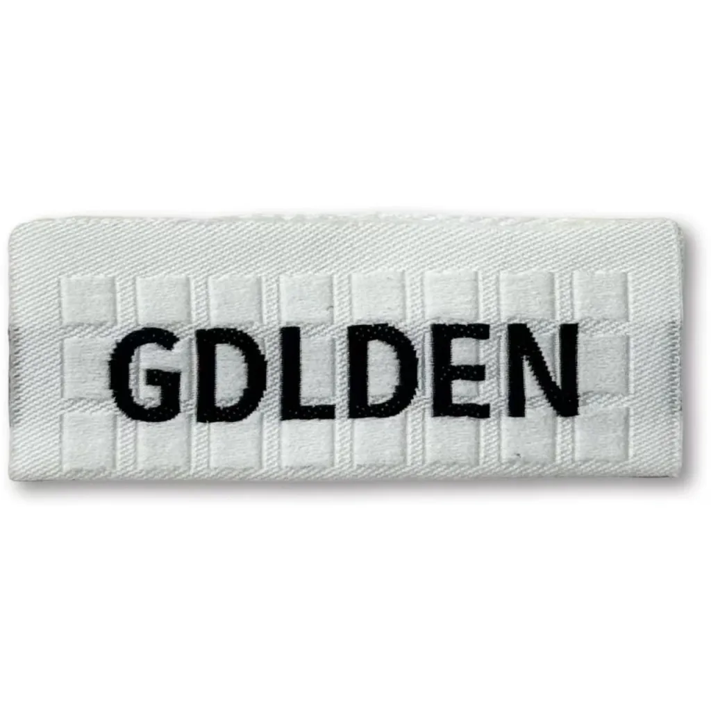 Block texture + contrasting font, understated embellishments suited to minimalist workwear / everyday ensembles - BT64694 - Golden Brand