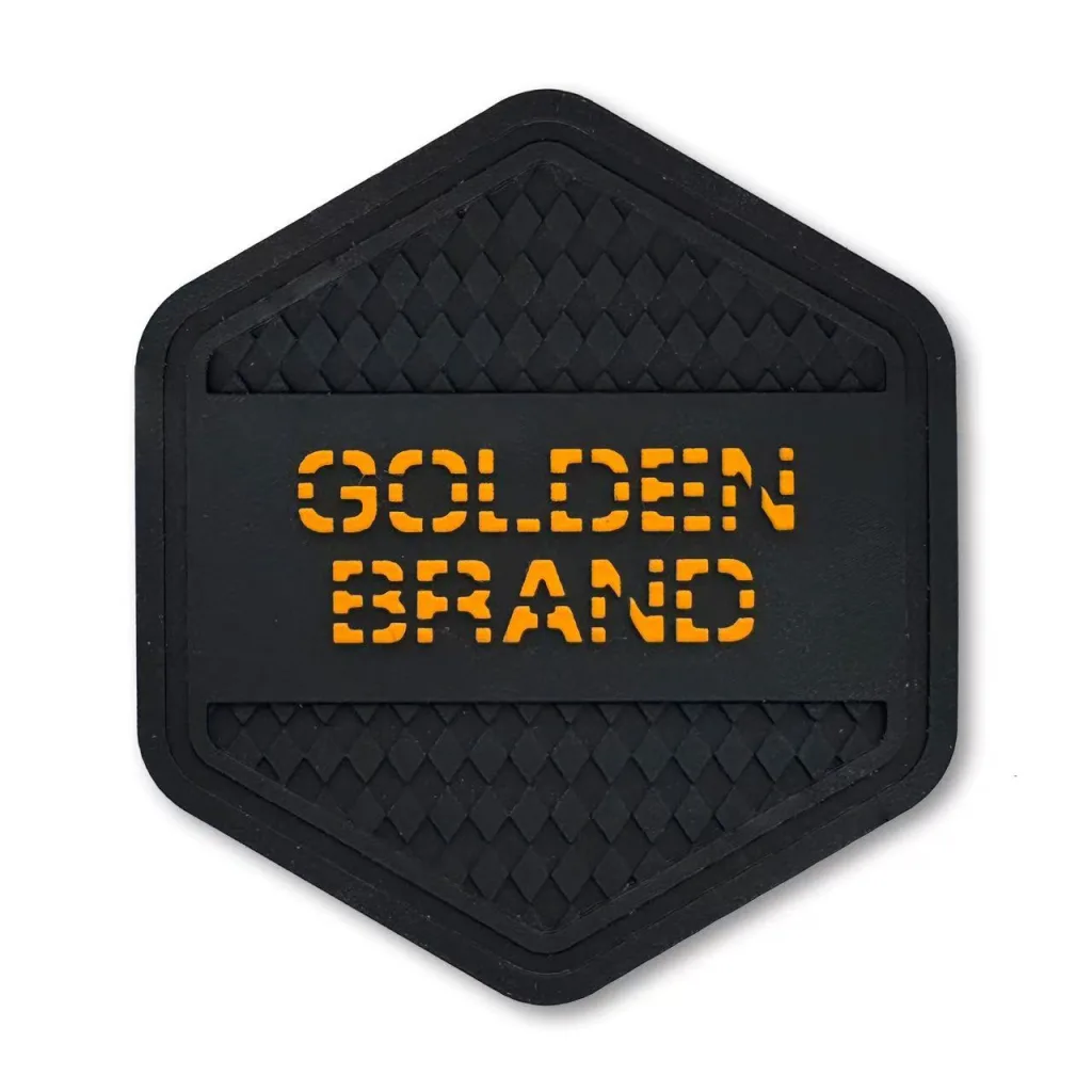 Silicone diamond-pattern texture + highlighter badge, suitable for outdoor/workwear multi-scenario use - YS2510074 - Golden Brand