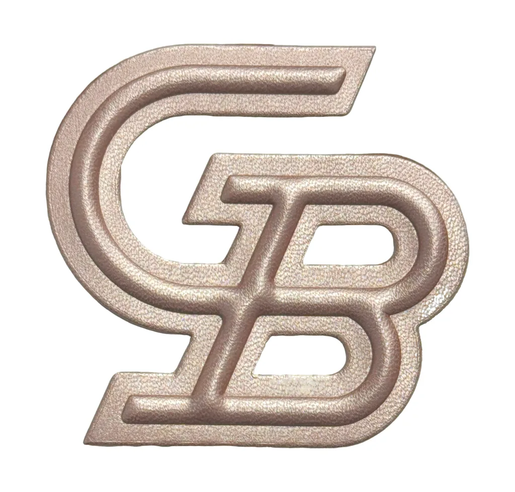 Multicolored TPU High Frequency Heat Transfer Patches Good Quality Custom 3D Embossed Diy Clothing Badges - YS2511097 - Golden Brand