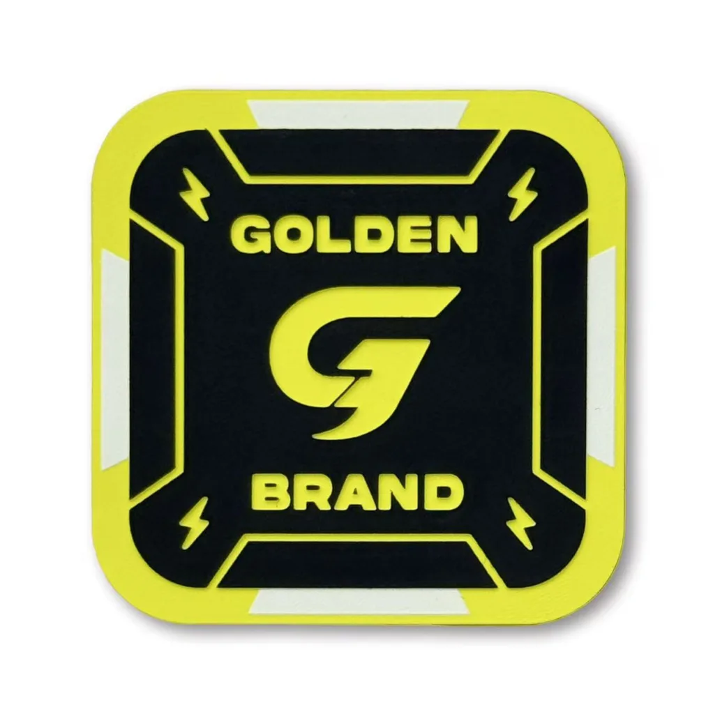 Silicone diamond-pattern texture + highlighter badge, suitable for outdoor/workwear multi-scenario use - YS2510073 - Golden Brand