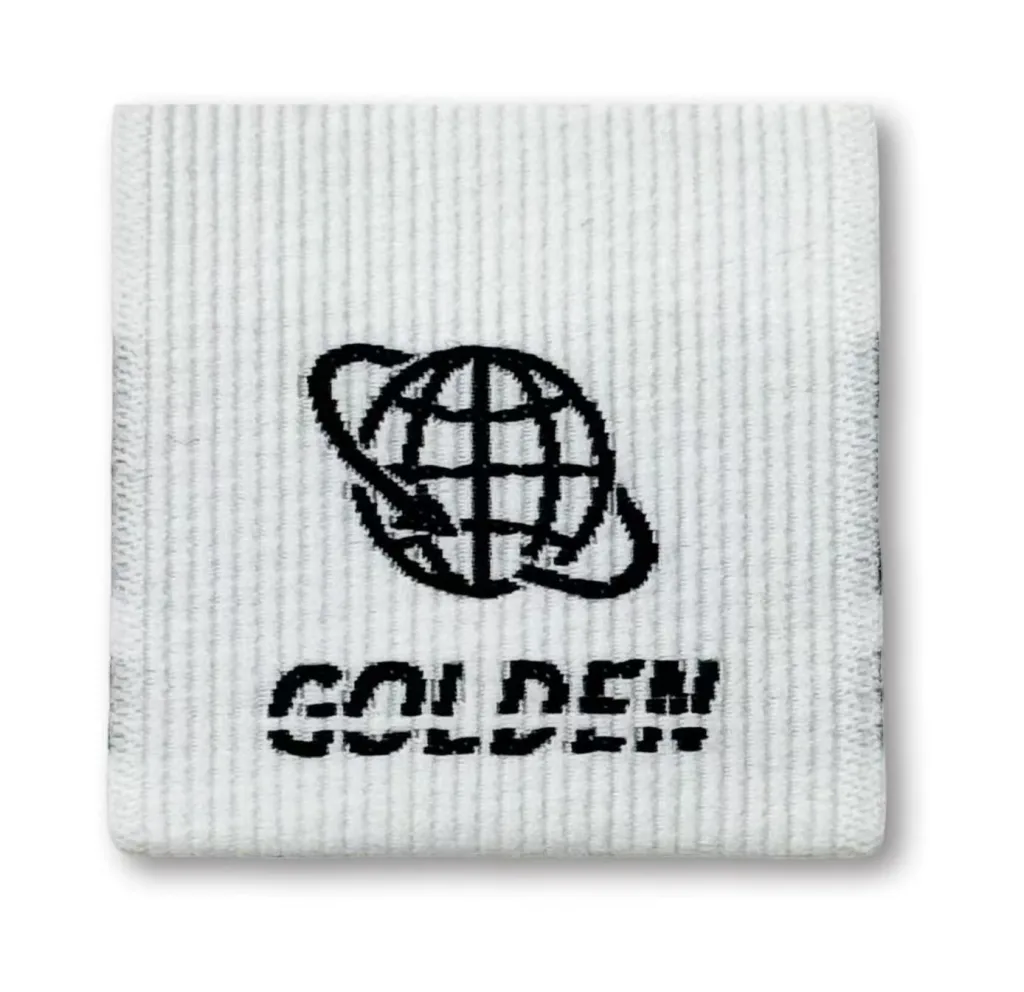 Earth symbol + overlay font, suitable for minimalist streetwear / understated embellishments for everyday outfits - BT64697 - Golden Brand
