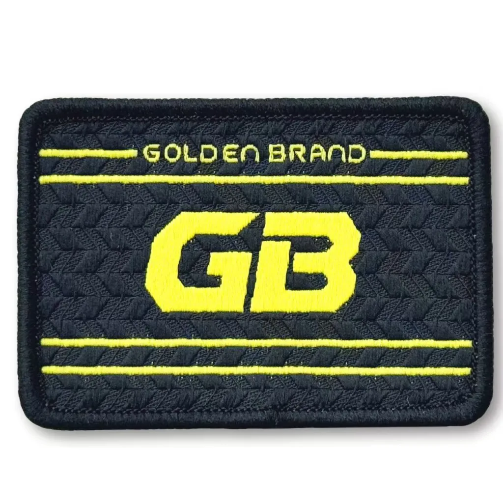Black and yellow colour clash + geometric textures, minimalist accents suited to workwear and streetwear settings.  - BT64710 - Golden Brand
