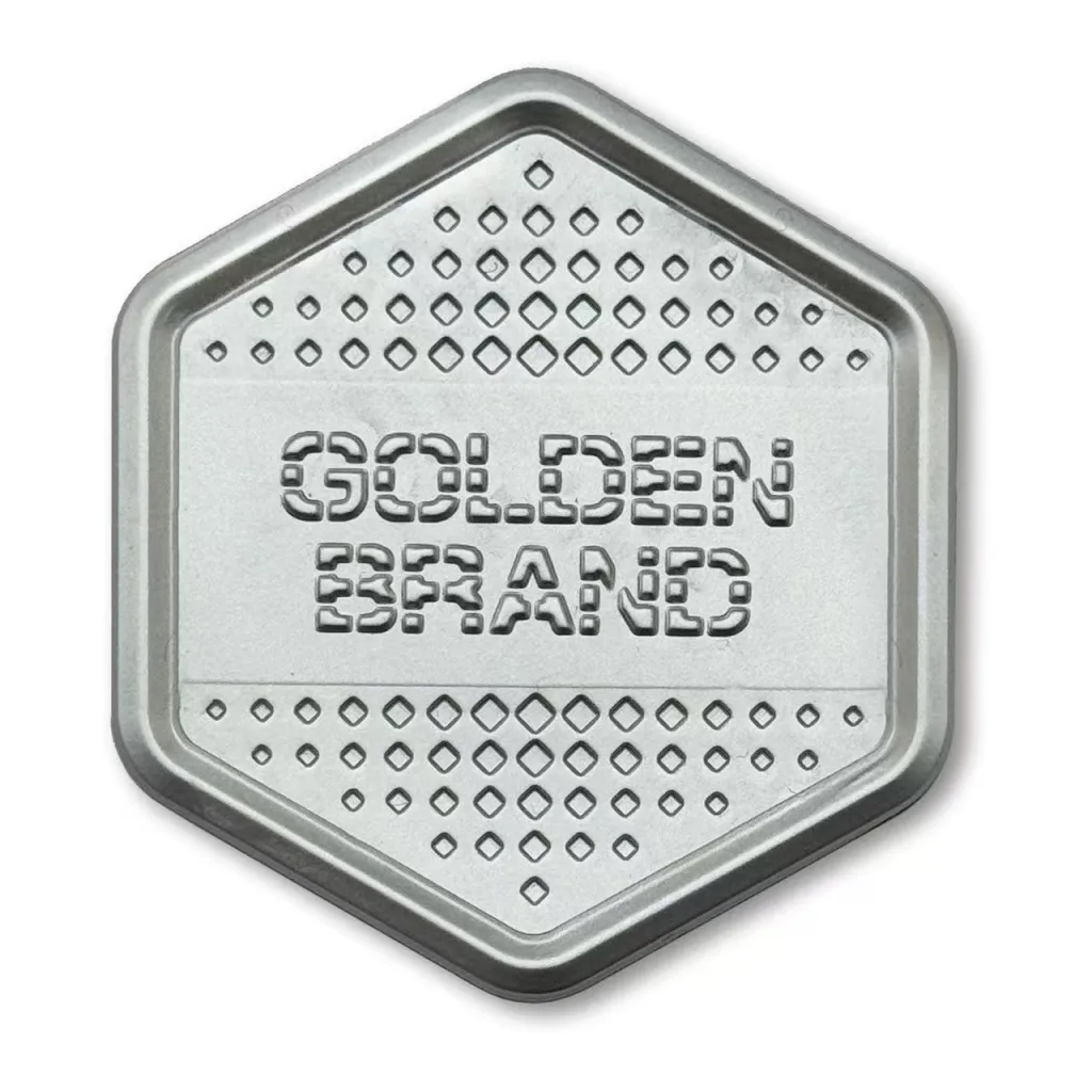 Distinctive forms × three-dimensional craftsmanship, creating textured decorations suited to diverse settings High Frequency Heat Transfer Patches Good Quality Custom 3D Embossed Diy Clothing Badges - YS2510084 - Golden Brand
