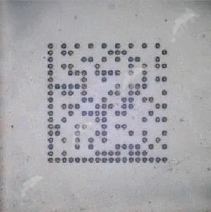 PCB white oil 2D code