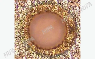 The blind hole has good roundness and small thermal effect area