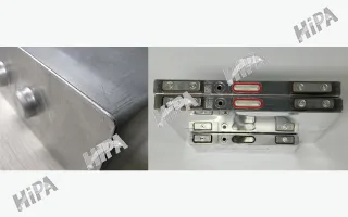 Rectangular battery post